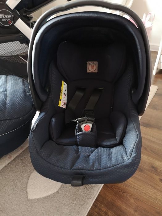 Wózek peg perego book plus s sportivo modular granatowy 3 w 1