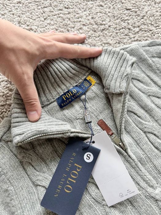 Свитер Polo Ralph Lauren на замке (1/3 зип)