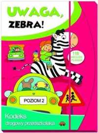 Uwaga zebra! Poziom 2 Kodeks drogowy... - Elżbieta Lekan