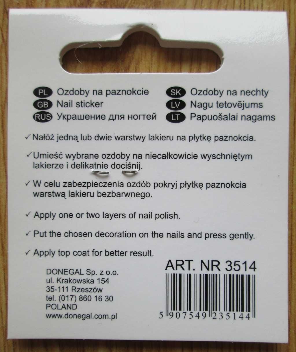 Klasyczny lakier do paznokci Czekolada Marmolada Neess 5 ml fioletowy.
