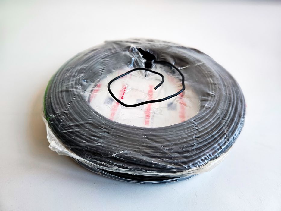 Cabo elétrico H07V-U 1x1,5mm² PT – aprox 90 m – Miguelez – novo/aberto