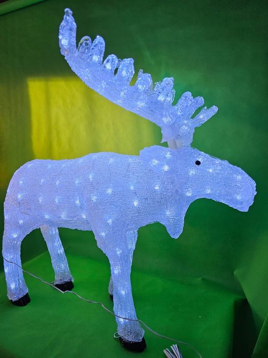 Renifer led ozdoba świąteczna