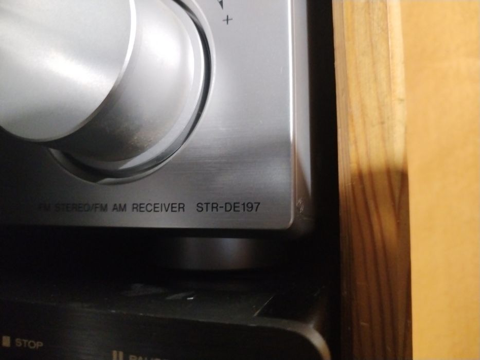 Sony STR-DE197 srebrny +. kolumny