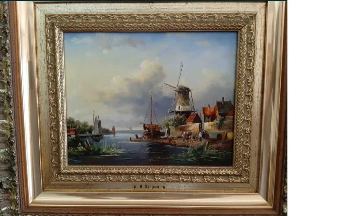 Pintura a óleo de autor