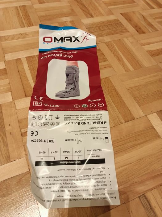 Orteza stawu Walker długa omax rozmiar M