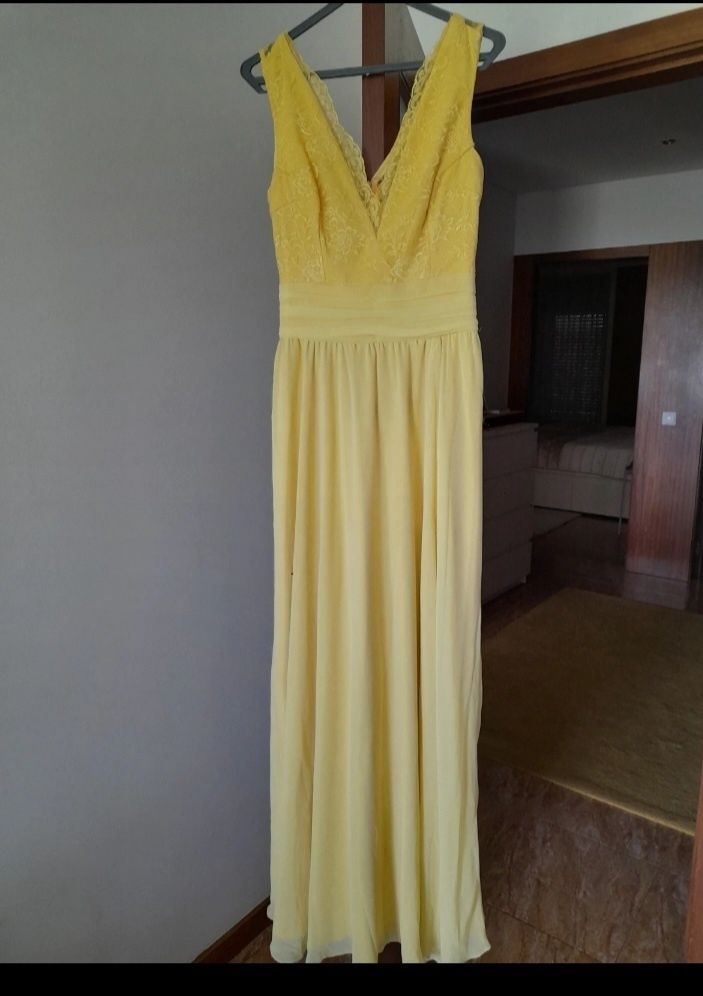 Vestido comprido feito por medida