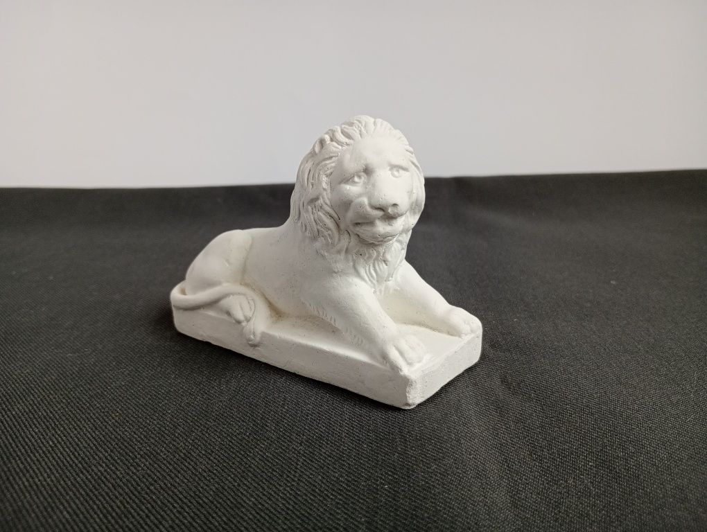 Лев гипсовая фигурка для раскрашивания Статуэтка Гіпсова фігурка лева