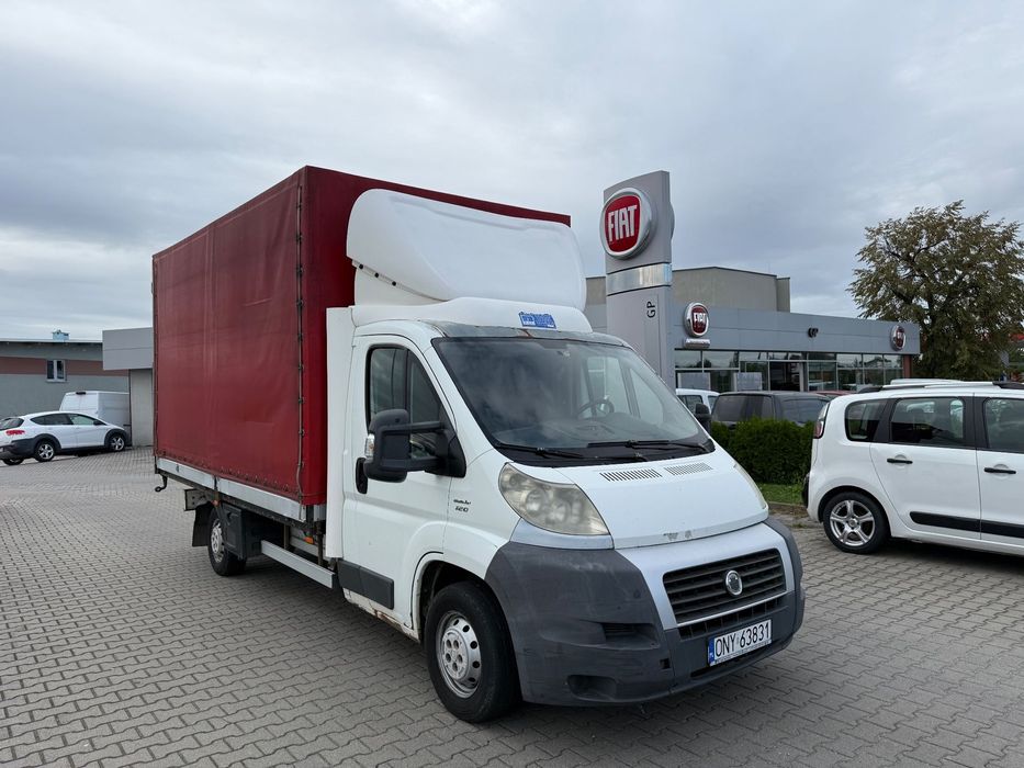Fiat Ducato Plandeka  2.3 120KM , pierwszy właściciel , klimatyzacja, ASO Fiat