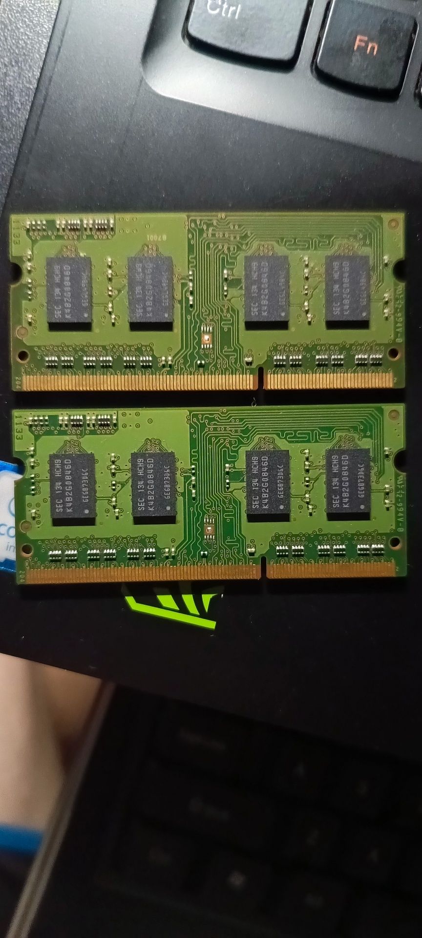 Pamięć ram DDR 3 2x 2GB Samsunga