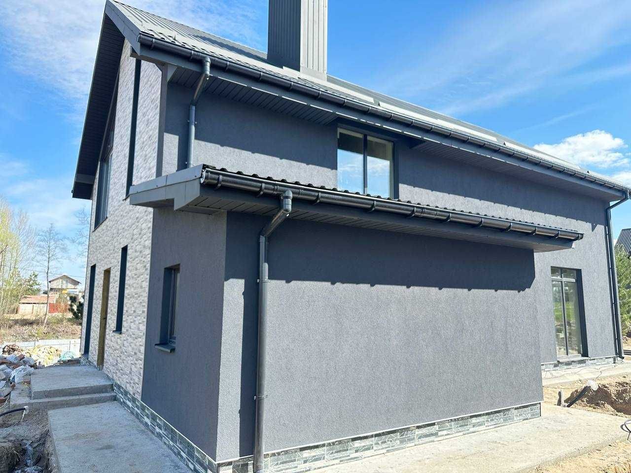 Утеплення фасадів приватних будинків, офісних приміщень. Фасади.