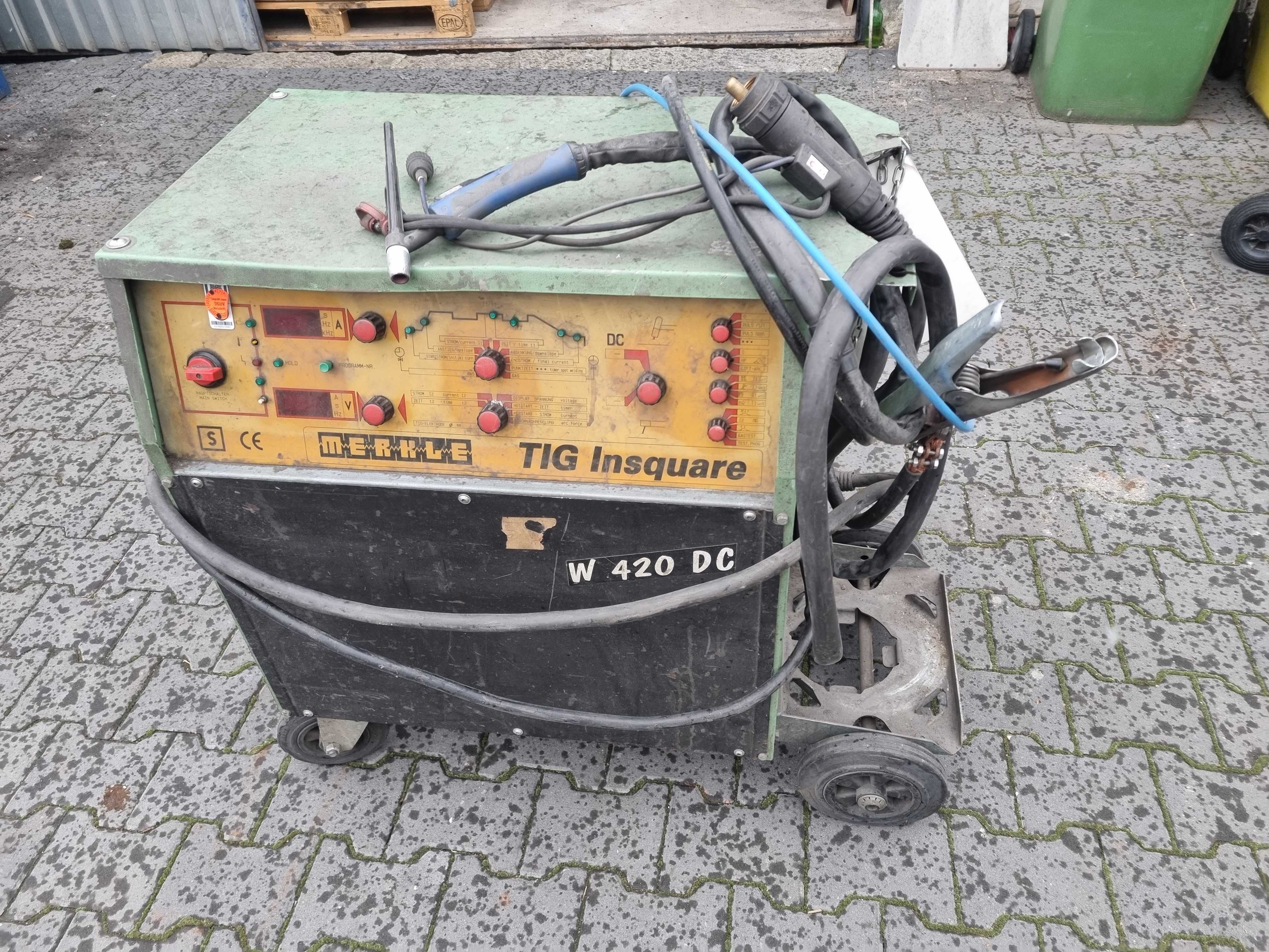 Spawarka Merkle Tig W 420 DC  Netto 4000
