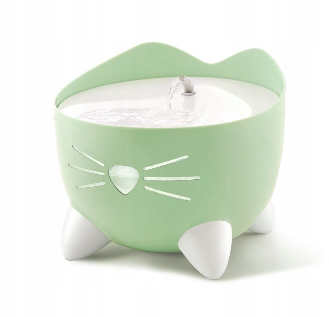 Catit Pixi Fountain fontanna poidło dla kota zielone