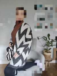 Kardigan płaszczyk narzutka sweter Amisu XL 42