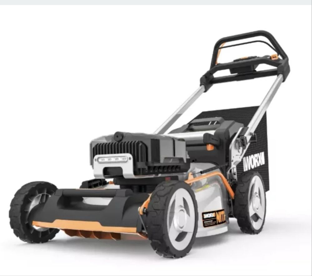 Kosiarka akumulatorowa z napędem Worx WG761E 51cm 80V 4x4Ah 70l