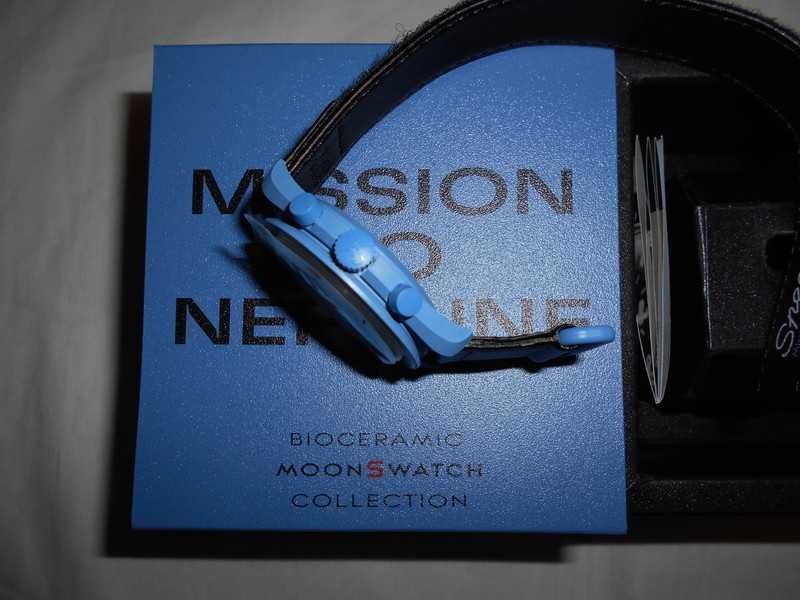 Omega Swatch SO33N100 Neptun Nocny Ocean