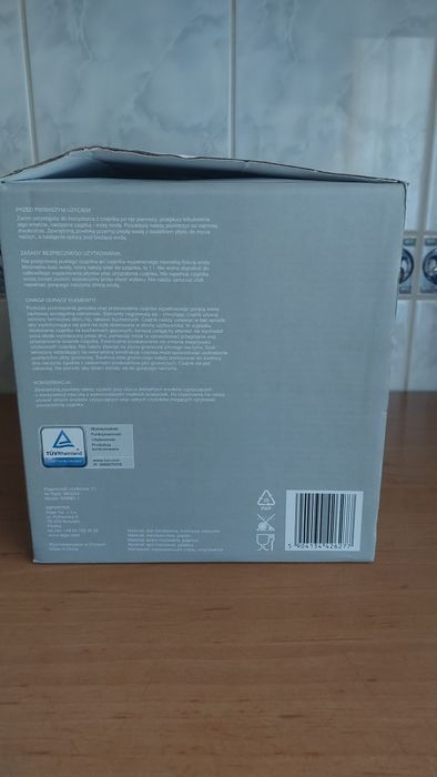 Czajnik SMUKEE ze stali nierdzewnej 2l szary NOWY z ryską