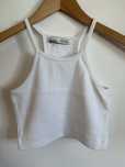 Crop top branco Pull&Bear