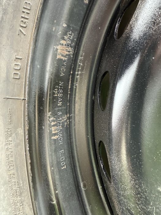 Диски металеві R16 5/114,3 Оригінал Нісан