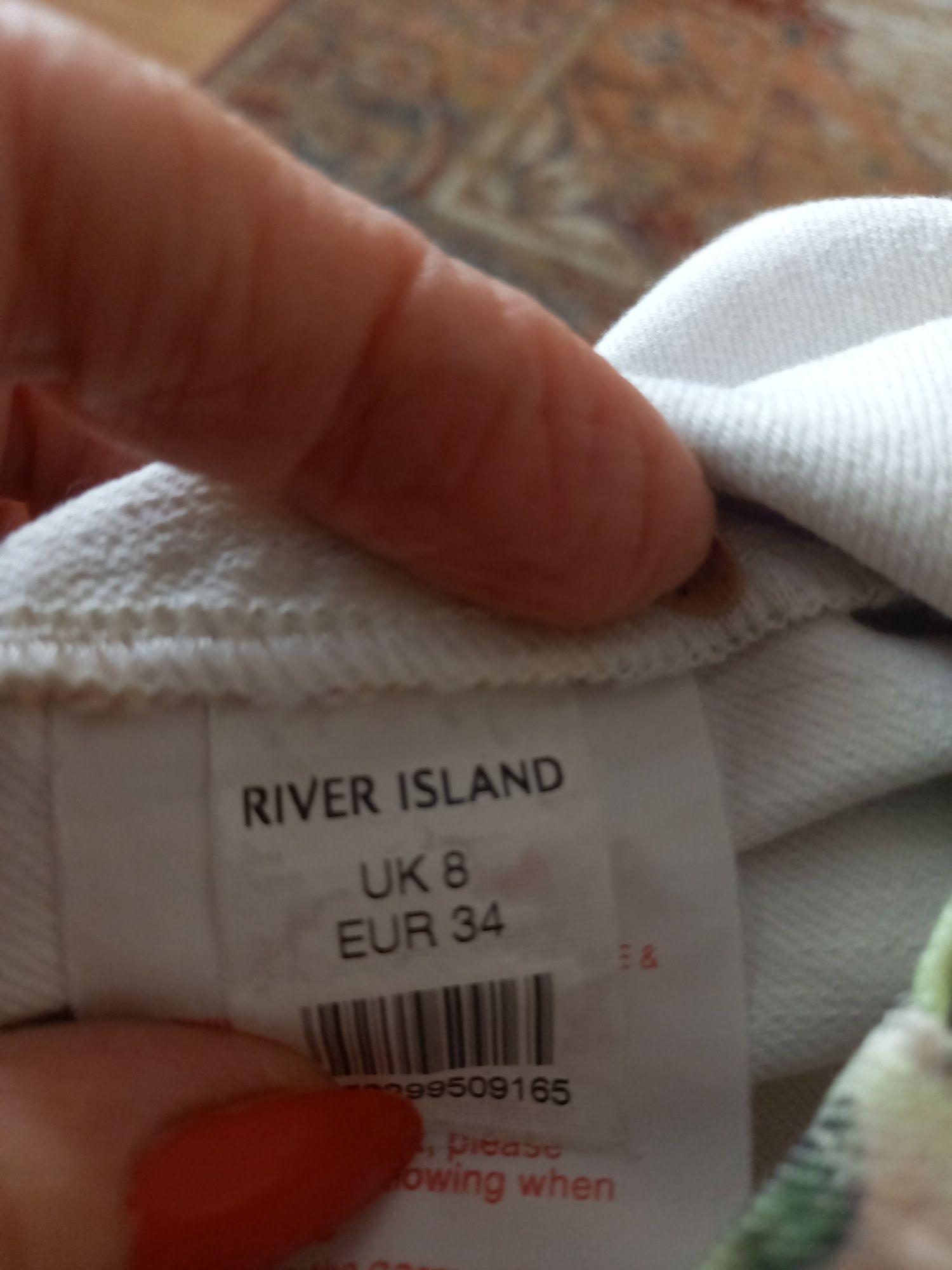 Dzinsowa ogrodniczka rozmiar 34 River Island