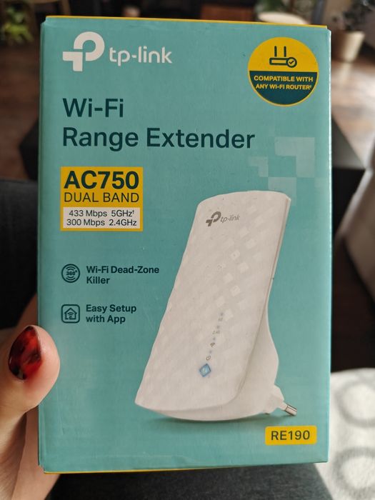 Wzmacniacz sygnału wifi TP-link AC750