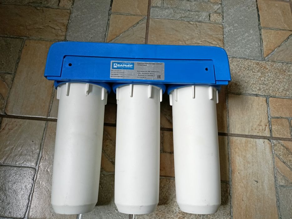 Фільтр для води потрійний Бартер Профі Standart