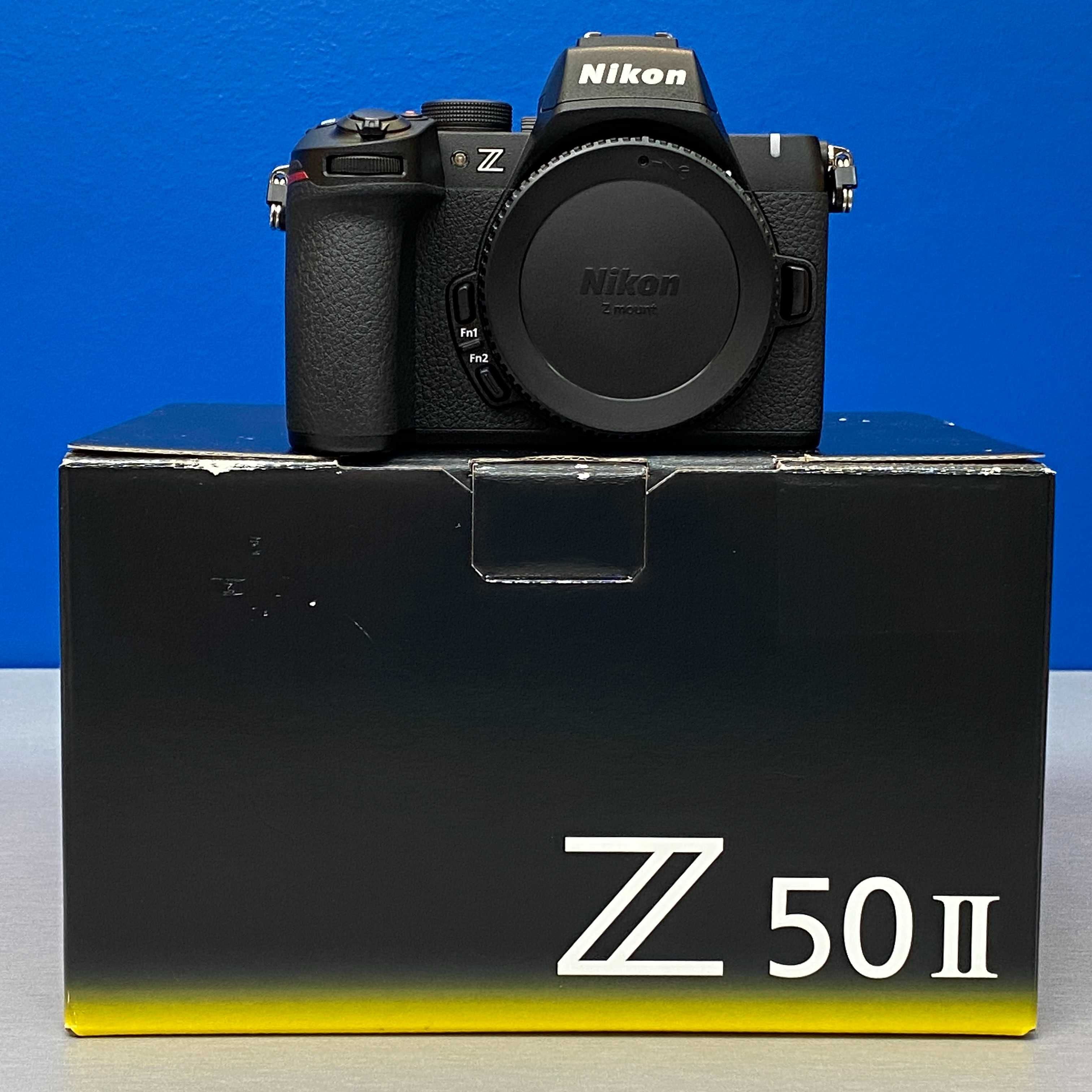 Nikon Z50 II (Corpo) - 20.9MP - NOVA - 3 ANOS DE GARANTIA