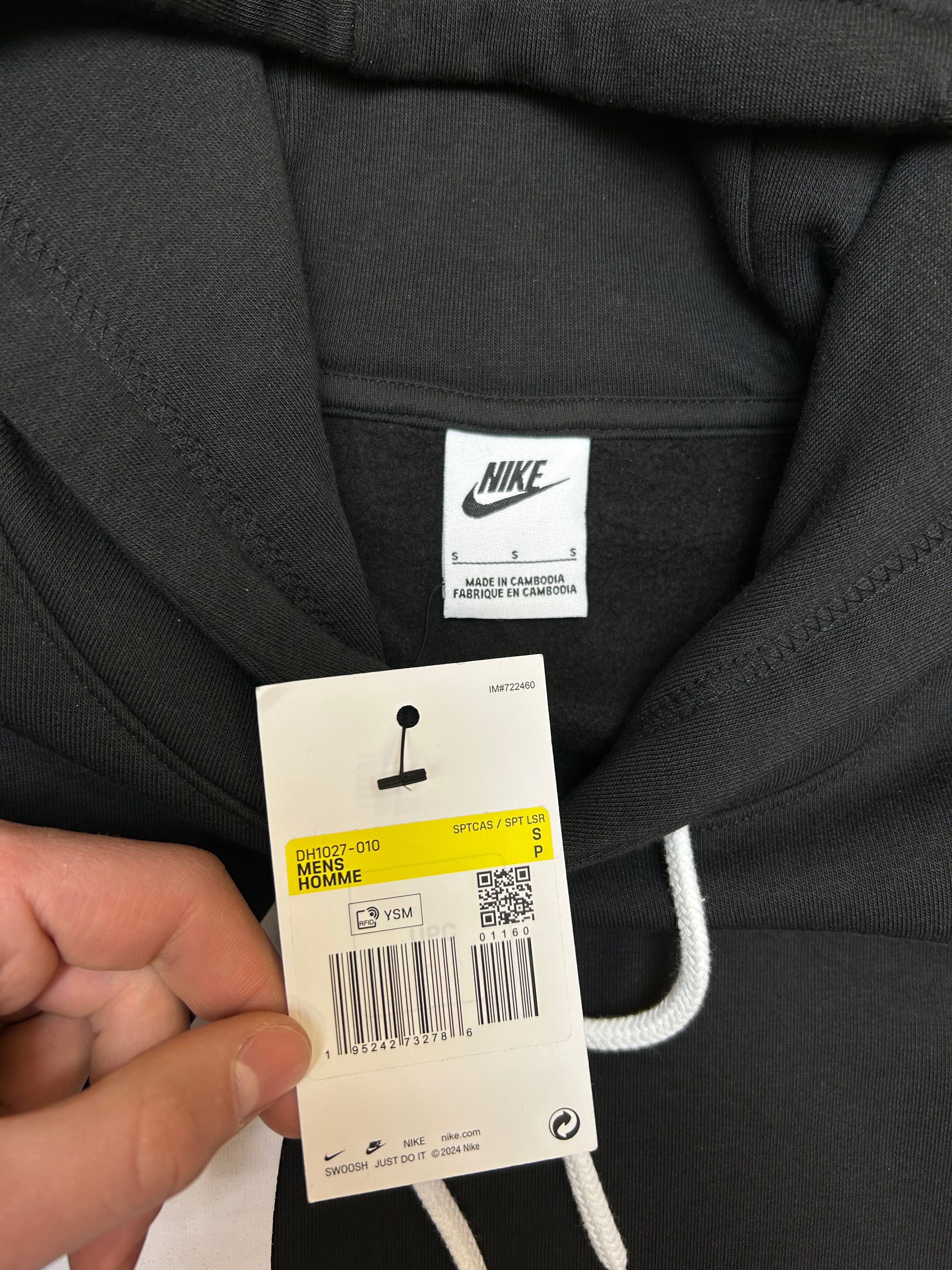 Оригінал Худі Nike big swoosh кофта найк биг свуш