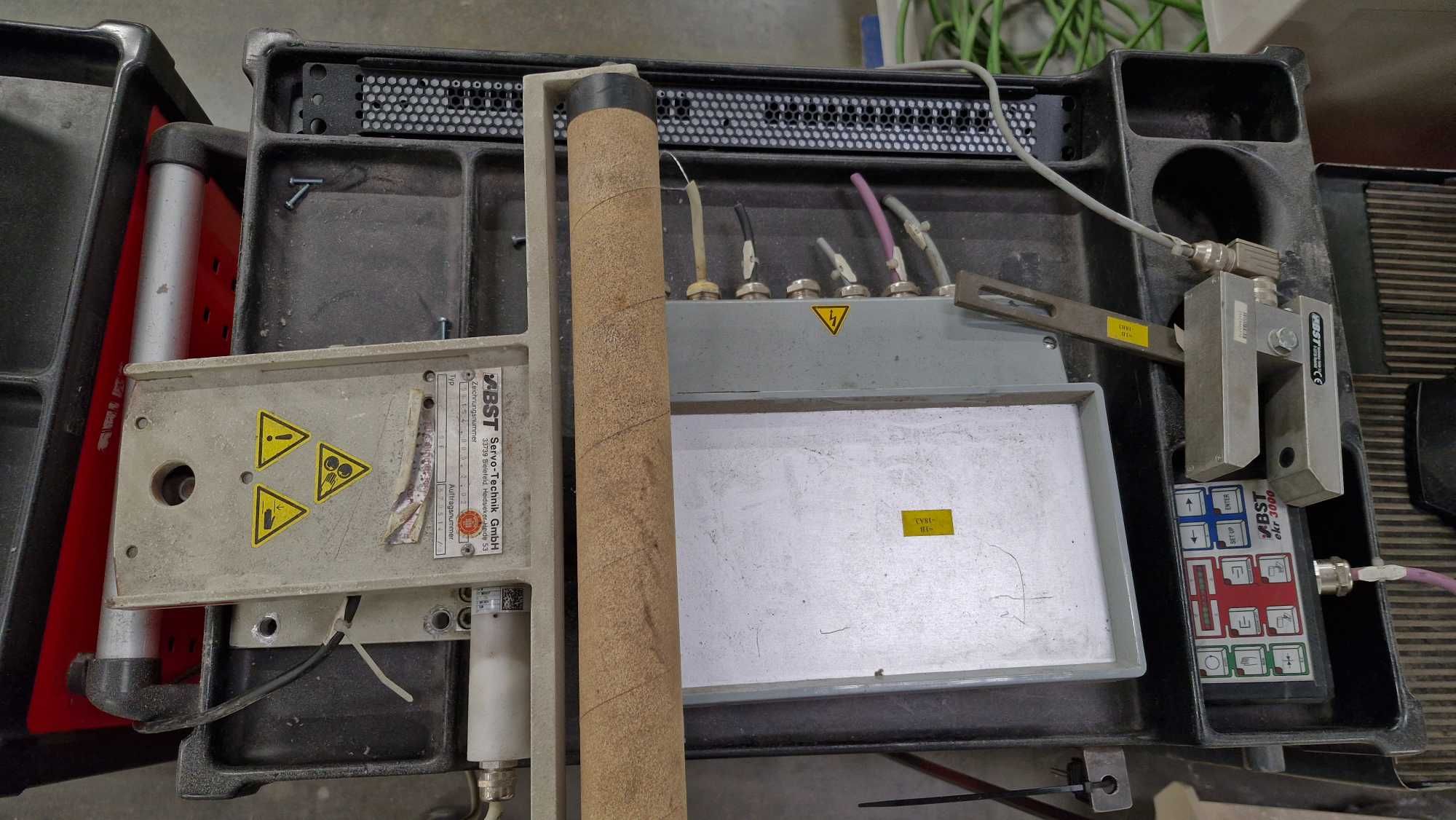 BST EKR 3000 regulator pozycji folii z pozycjonerem i czujnikiem