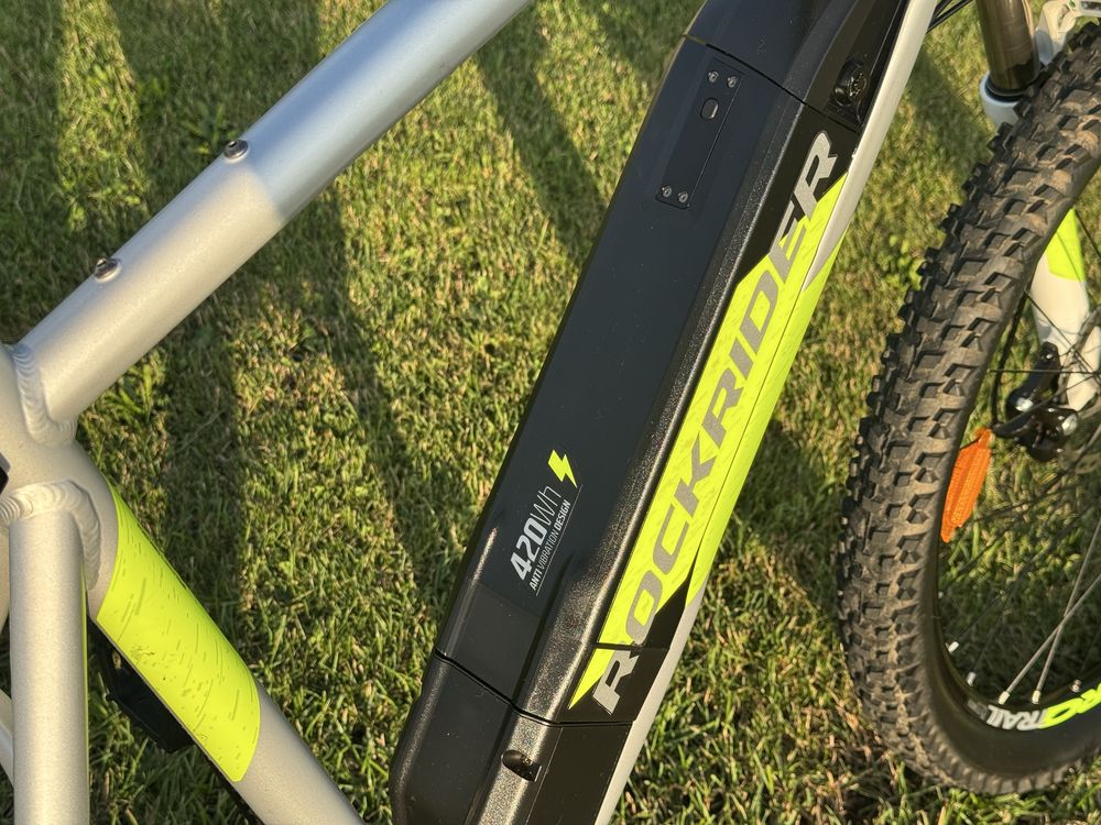 Nowy? 400km przebieg! Rower elektryczny rockrider est-500 v2