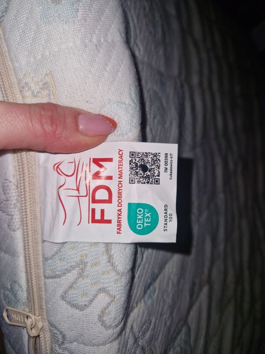 Łóżko piętrowe ze schodami i szufladą + materace