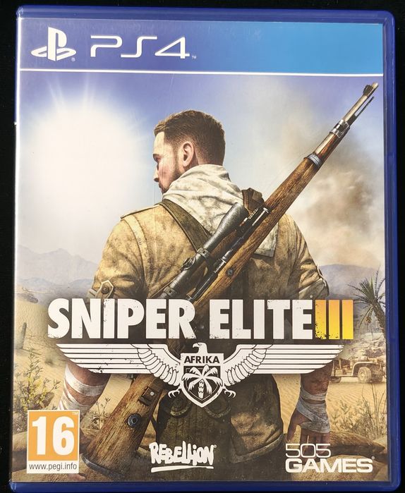Sniper Elite III Afrika PL na PS4 i PS5 Gra po polsku w BDB stanie