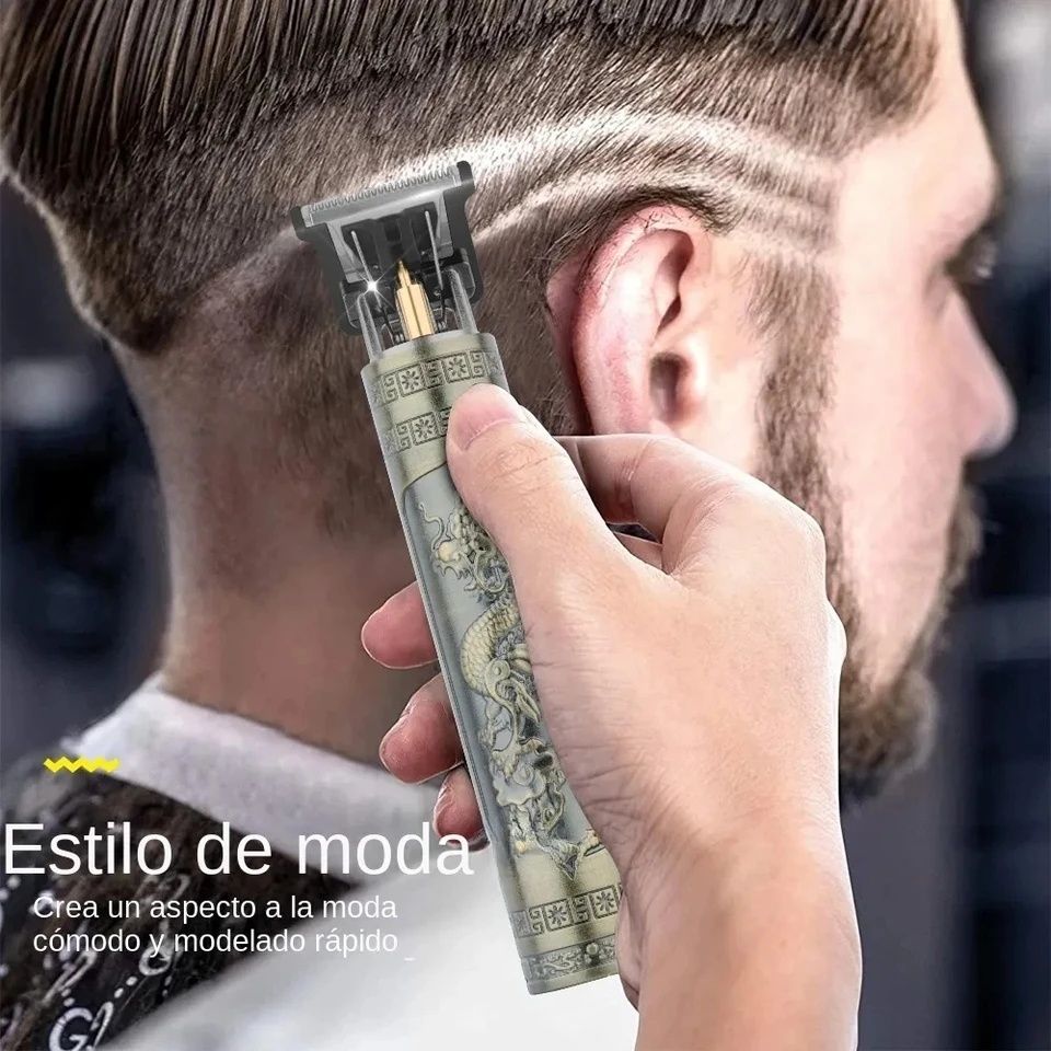 Máquina de aparar cabelo e barba recarregável (Nova)