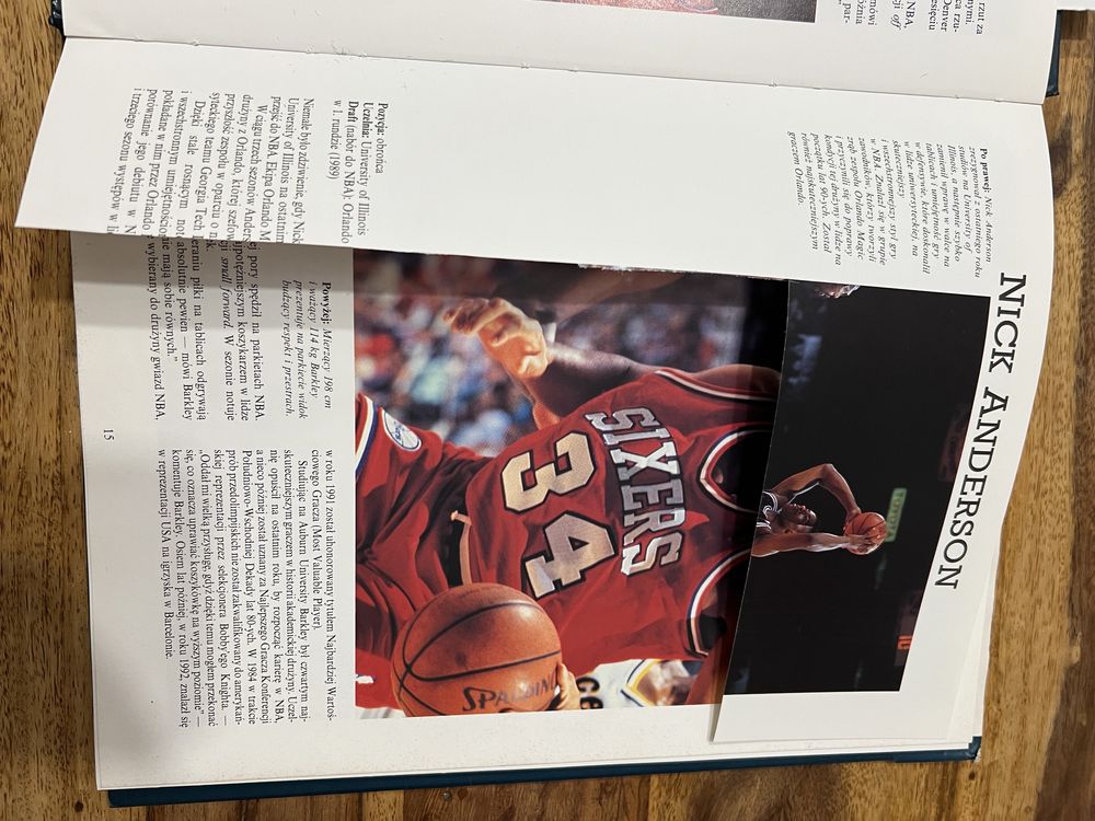 Gwiazdy NBA książka album