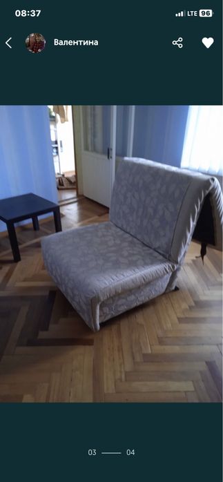 Мебель для спальни, , новое кресло-кровать размер 210 на 90, в комплек