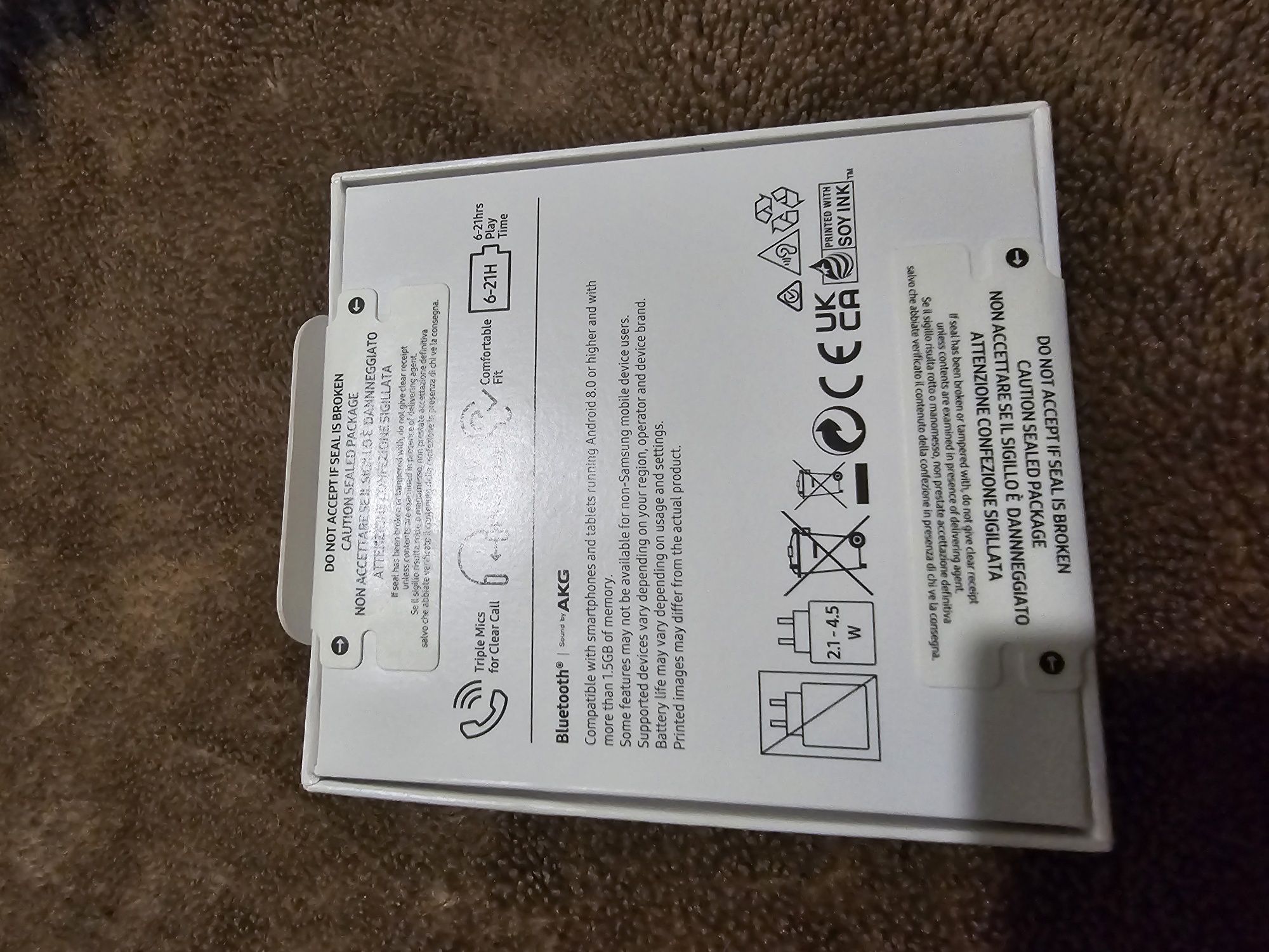 Samsung Galaxy Buds FE / Słuchawki bezprzewodowe dokanałowe
