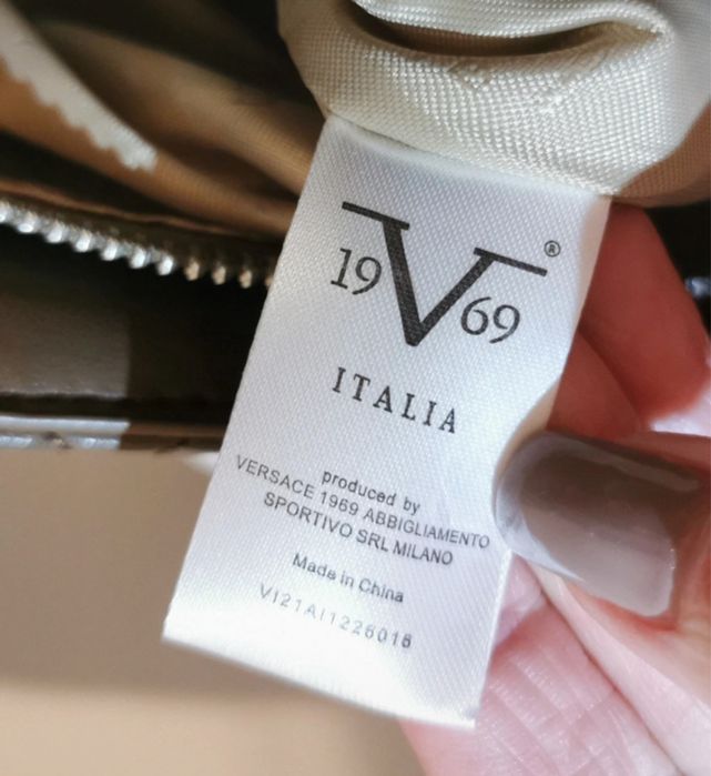 Mala taupe V1969 italia Nova