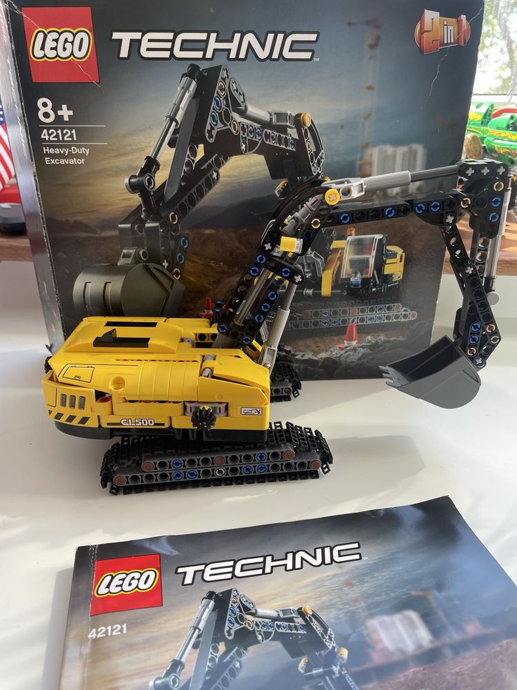 Lego Technic 42121 wytrzymała koparka