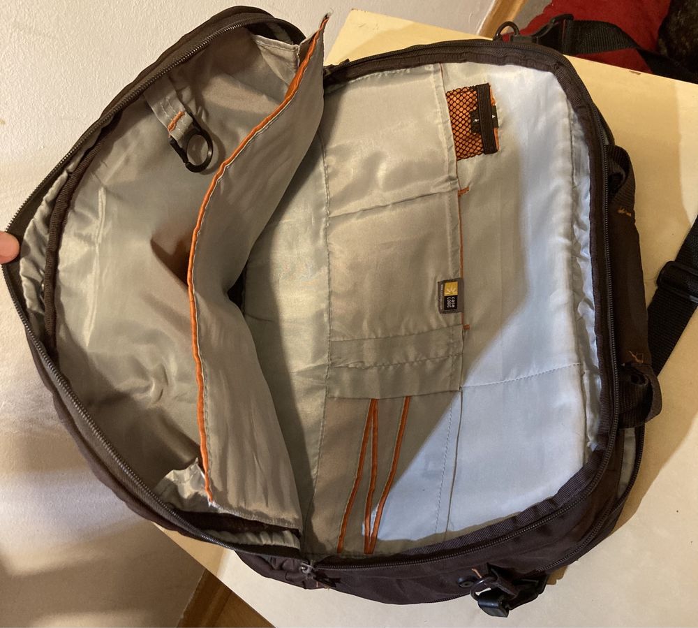 Torba na laptopa tablet dokumenty 15” 17” Case Logic podwójna