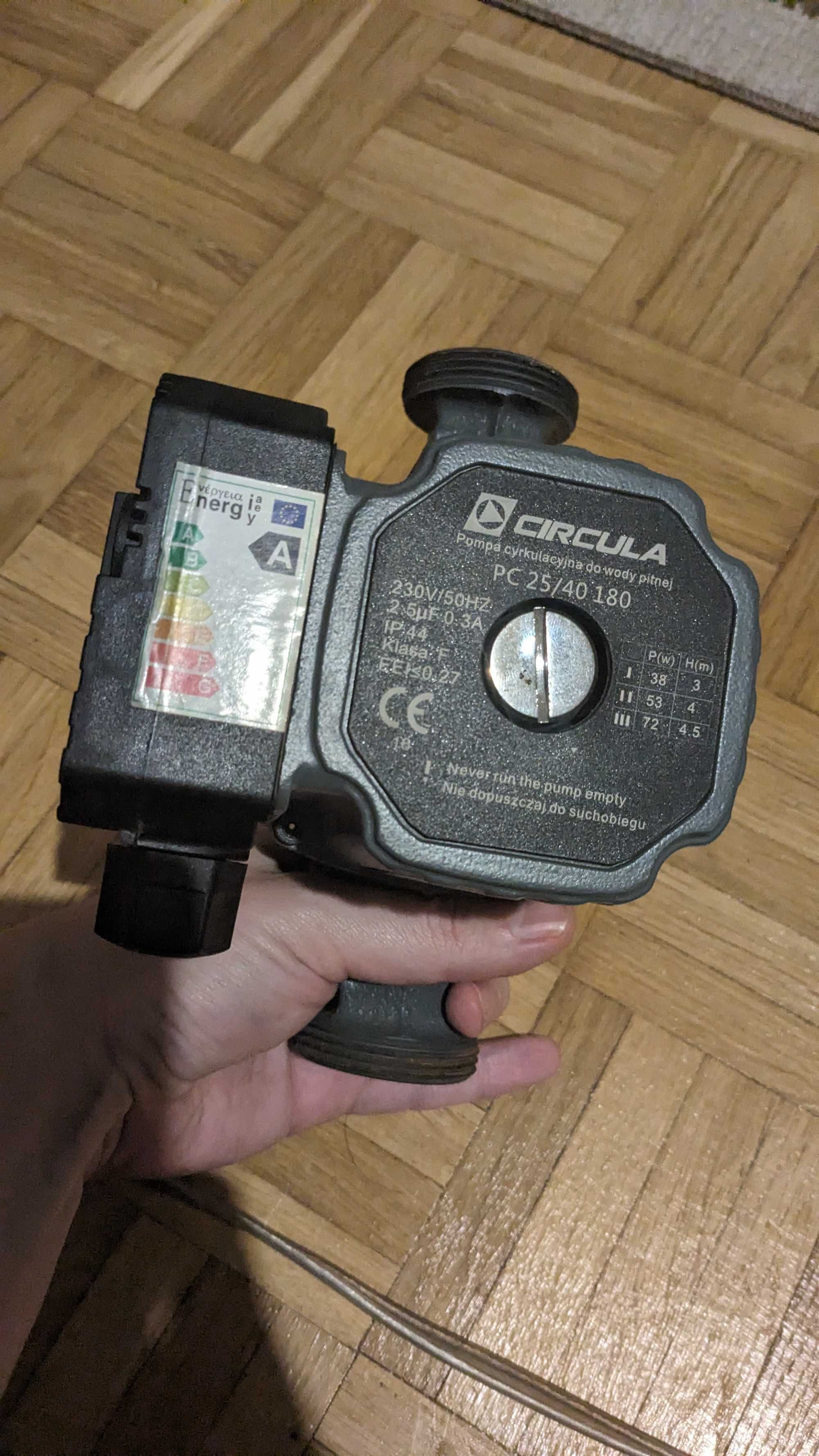 Pompa Cyrkulacyjna Wody Circula PC 25/40 180 Piec Kotłownia