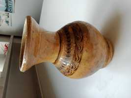 Wazon waza ceramika szkliwiona ozdobny retro
