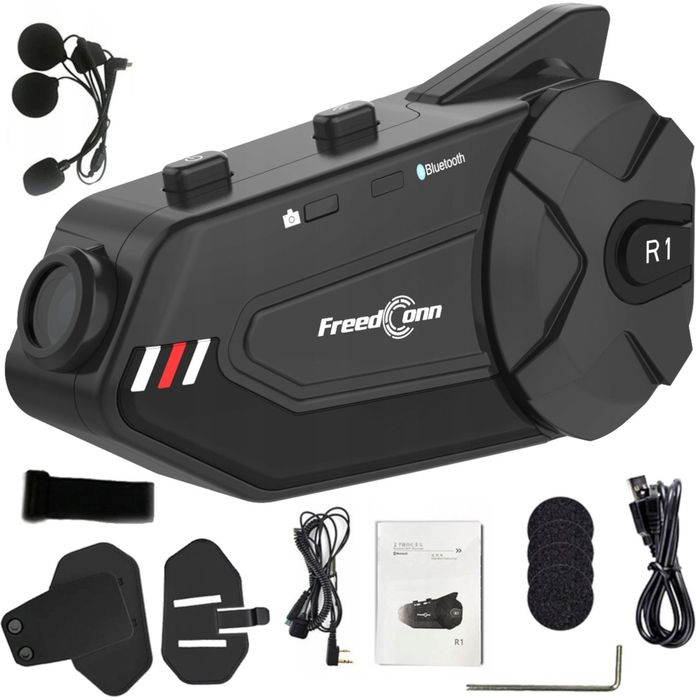 Interkom wideorejestrator FreedConn R1 Plus E Kamera FULL HD WiFi ul. Grochowska 172 Warszawa