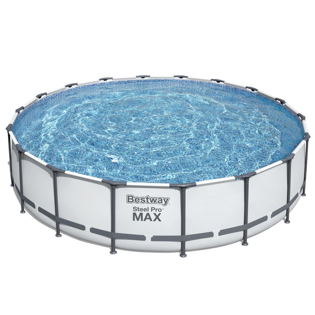 Basen stelażowy ogrodowy Bestway Steel Pro Max 549x122cm z pompą PROM0