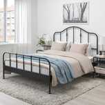 łóżko ikea  sagstua 140×200 z materacem