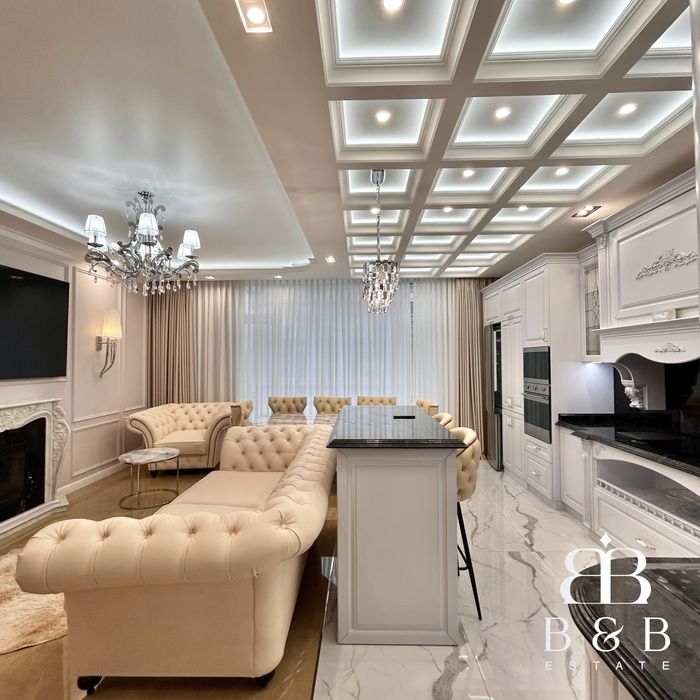 Без комиссии!! Двухкомнатная квартира 105м2, Французский бульвар