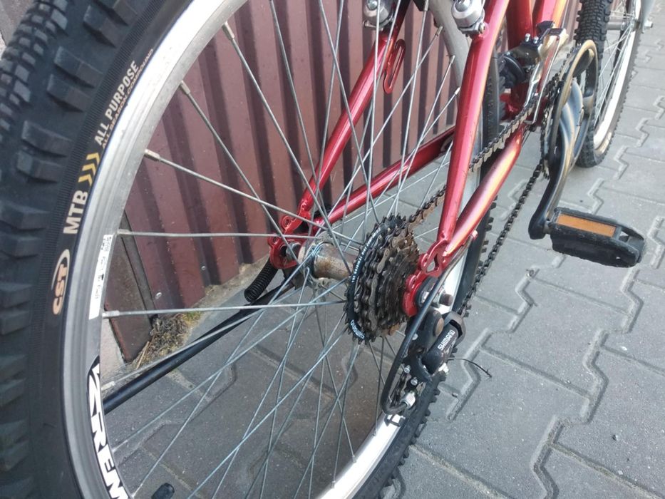 Rower górski koła 24" amortyzator