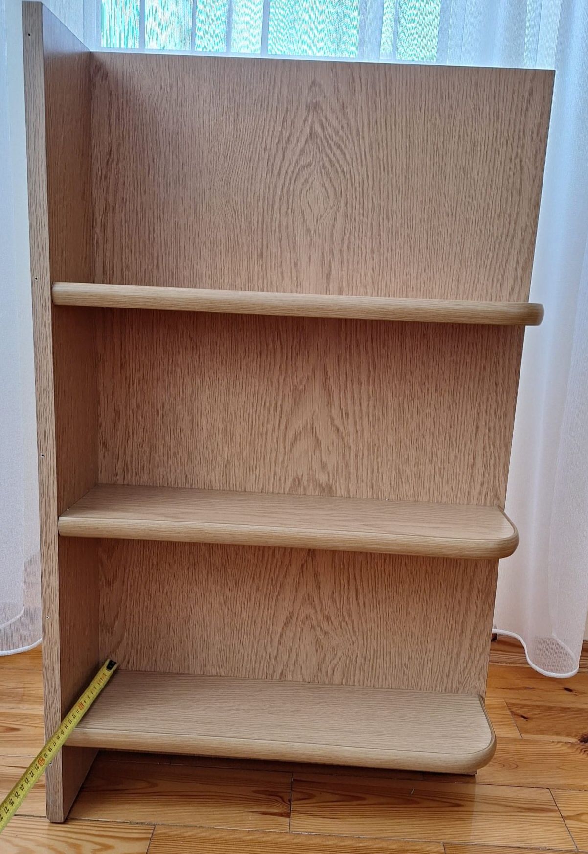 Półka w kolorze naturalnego drewna - zestaw 2 szt.