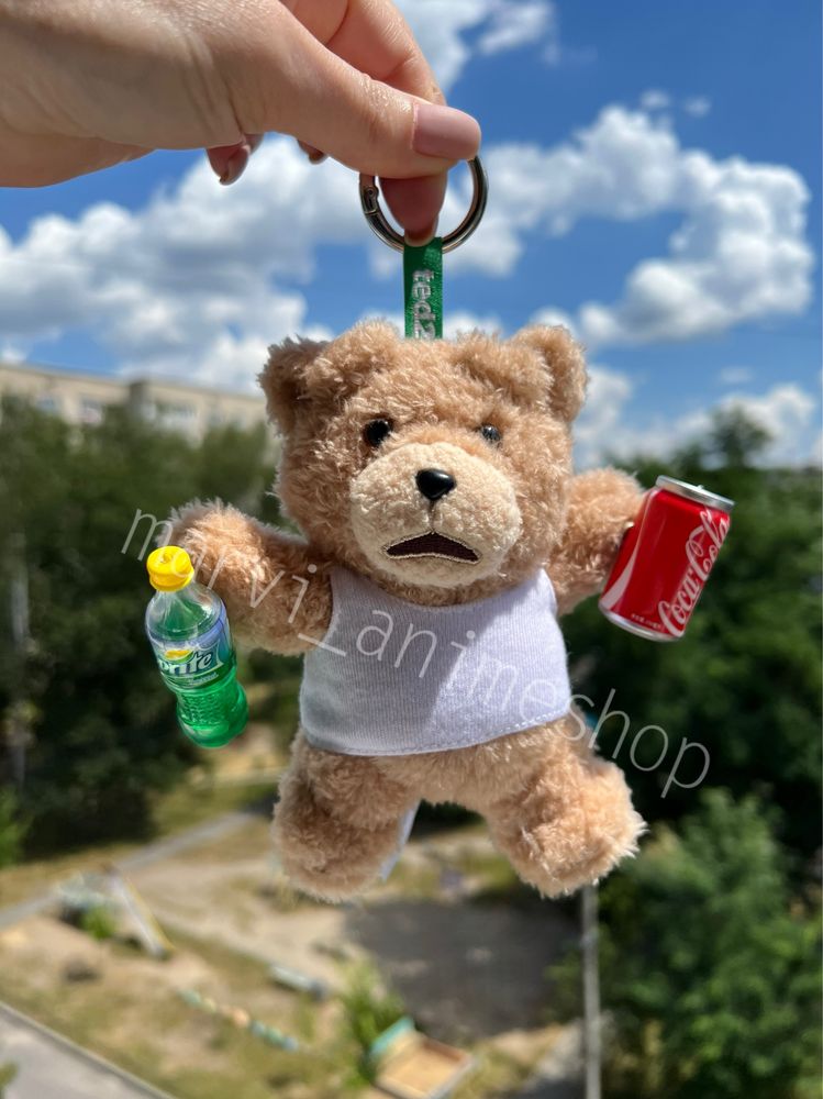 Оригинал Pop Mart TED2 • плюшевый брелок • новинка июнь 2025