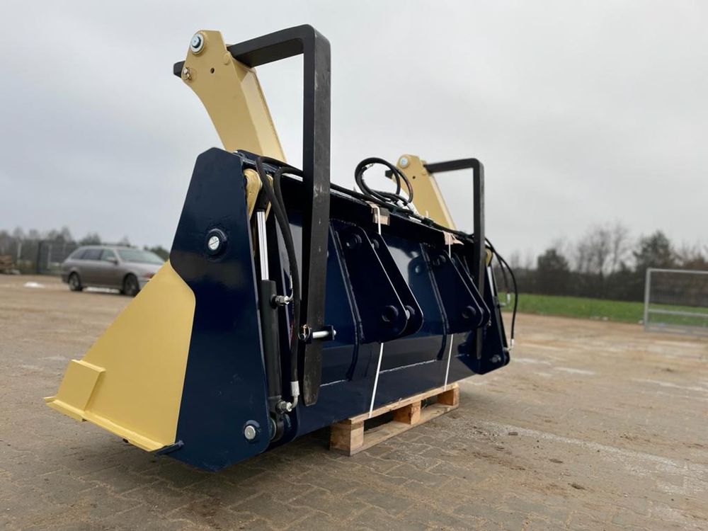 Łyżka przednia budowlana 6 w 1 JCB 3cx 4cx szufla widły manitou CAT