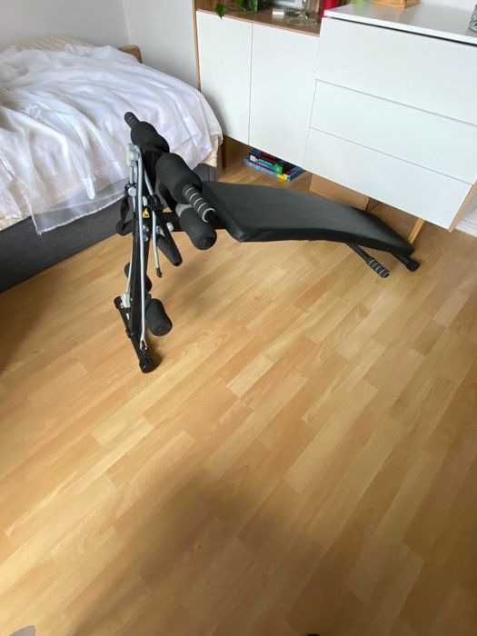 ławeczka  Crane z gumami do ćwiczeń