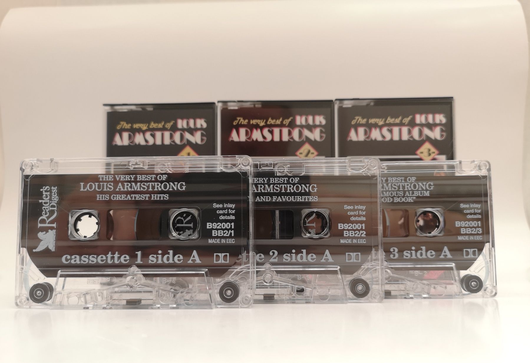 Аудиокассеты Louis Armstrong 3шт.